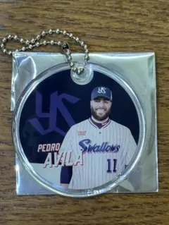 ヤクルトスワローズ スワポン キーホルダー ファン感　アビラ選手