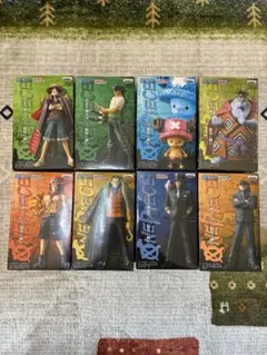 ワンピース　ハイスペックカラーリングフィギュア　8体セット　新品　未開封