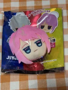 ヒプノシスマイク　DAISO フェイスぬいぐるみキーホルダー　飴村乱数