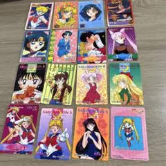 セーラームーン R とSトレーディングカード 16枚セット