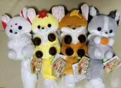 ちょコンとキツネ　ころんと秋日和　ST ぬいぐるみ　マスコット　4種セット　④