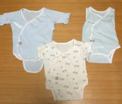 ワコール　Wacoal　ベビー　肌着　ロンパース　３枚セット