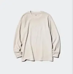 UNIQLO ソフトタッチクルーネックTシャツ/長袖　XS ユニセックス