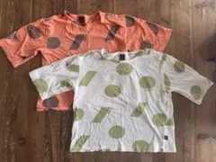 moimoln Tシャツ 2枚セット 110cm 綿100%のサムネイル