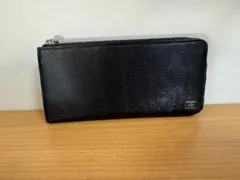 PORTER CURRENT L字ファスナー 長財布 黒 052-02210