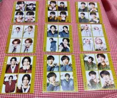 SnowMan　月刊テレビファン ハッピー4カット 切り抜き