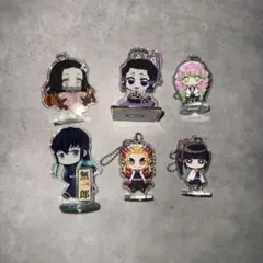 鬼滅の刃 アクリルキーホルダー 6個セット