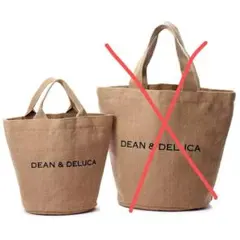 DEAN & DELUCA ジュート マーケットトートバッグＳサイズのサムネイル