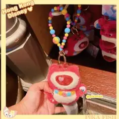 【現地購入☆正規品】ロッツォ　ぬいぐるみチャーム　キーチェーン　香港ディズニー