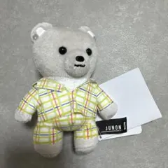 新品未使用 JUNON2種 BE:FIRST モアプラスマスコット① BE:FIRST BMSG JUNONくま ぬいぐるみ マスコット : JUNON