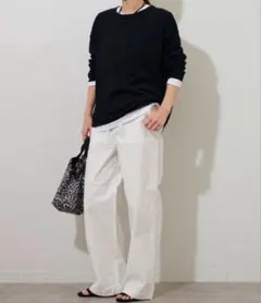 ジャーナルスタンダード　ワイドベーカーパンツ　Lサイズ