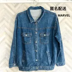 【現品限り】MARVEL レディースM デニムジャケット