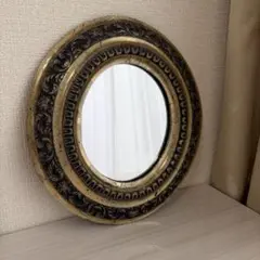 タグ付き未使用！ トゥララ TRALALA ファーレースミラー ピンク 手鏡