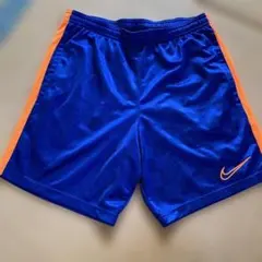 Nike Dri-FIT サッカーショートパンツ S 青・オレンジ