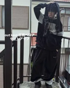 ハーフトラックプロダクツ ONE 黒 セットアップ ブルーラグ ムーン 