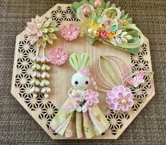 八角麻の葉プレート付❣️桜姫の春爛漫セット(固定無)