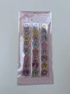 My Melody おはじきふうシール マイメロ