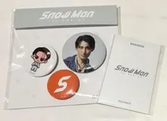 Snow Man 向井康二　POPUPバンコク フォトカードD バッジ