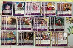 ワンピースカード　赤紫ロジャー　デッキパーツ