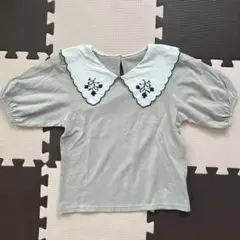 tiny manon 大きな襟 カットソー　140cm