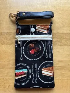 スマホショルダー　スマホポーチ　サコッシュ　プレゼントやお返しにも♪