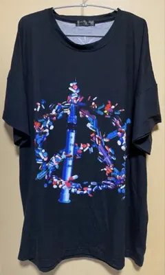 TRAVAS TOKYO トラバストーキョー Tシャツ ブラック フリーサイズのサムネイル