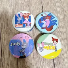 ズートピア プチキャン 4個セット