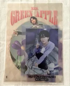 Mrs. GREEN APPLE 　一番くじ　￼￼クリアファイル 7枚セット Mrs. GREEN APPLE 一番くじ クリアファイル&ステッカー 若井滉斗