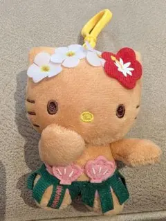 Hello Kitty ハワイ限定 フラダンス マスコット キーホルダー - メルカリ