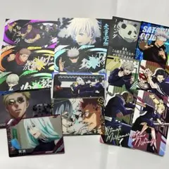 呪術廻戦 ステッカー メタルカード まとめ売り