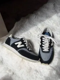 New Balance COMP100 ネイビー×ブル 22.5cm