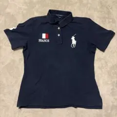 ラルフローレン ポロシャツ ビッグポニー y2k swag フランス 国旗 希少
