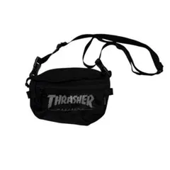 THRASHER 2wayショルダーバッグ ブラックのサムネイル