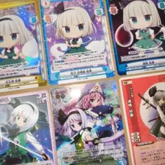 東方Project 魂魄妖夢 トレーディングカード 缶バッジ