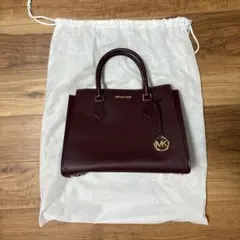 MICHAELKORS　ハンドバッグ　ショルダー　ラージ　サッチェル　ボルドー