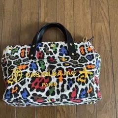 格安！CASTELBAJAC レオパード柄 トートバッグ