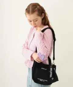 MILKFED. ミニショルダーバッグ　⚠️ミニポーチは付いておりません！ブラックのサムネイル
