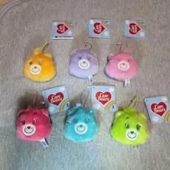 ケアベア ぬいぐるみマスコットセット　6色セット
