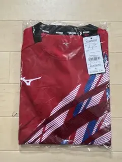 MIZUNO ゲームシャツ 新品未使用 S (チャイニーズレッド)