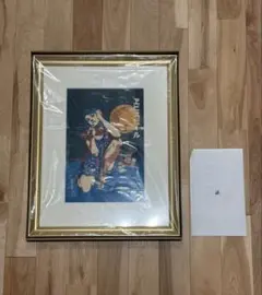 ヱビスビール×荒木飛呂彦 美人画 浮世絵木版画 135周年記念 135部限定