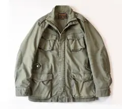 90s　Woolrich（ウールリッチ）M-65ミリタリージャケットブルゾンXL
