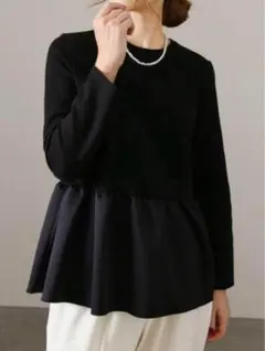 LaTotalite⭐︎ラトータリテ⭐︎ペプラム プルオーバー