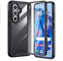 【未使用】Galaxy S26 ケース 360°全面保護 耐衝撃 フィルム付き