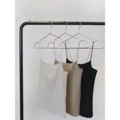 anuans ダブルストラップニットキャミソール（LIGHT BEIGE）のサムネイル