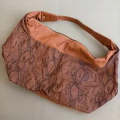 ヘビ柄 ショルダーバッグ