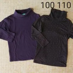 ユニクロ 110 ヒートテック グローバルワーク M タートルネック