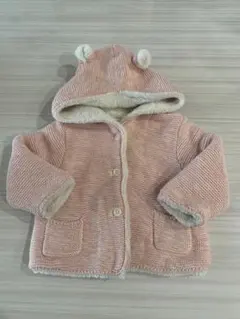 [美品]baby GAP フード付きニットアウター 6-12ヶ月　クマ耳