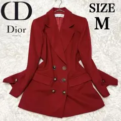 美品✨ クリスチャンディオール テーラードジャケット ロゴボタン ダブルブレスト