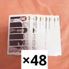 ヒロアカ ベースヤードトーキョー 特典 イラストカード 48枚