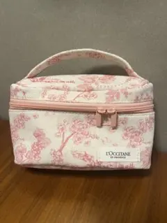 L'OCCITANE バニティーポーチ 花柄